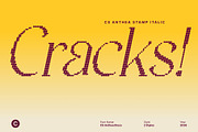 CS Anthea Disco, a Serif Font by Craft Supply Co. (Thumbnail 4 of 8)