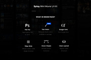 Splay Perfect Movie UI Kit, an UI Kit Template by Design Universe (Thumbnail 2 of 6)