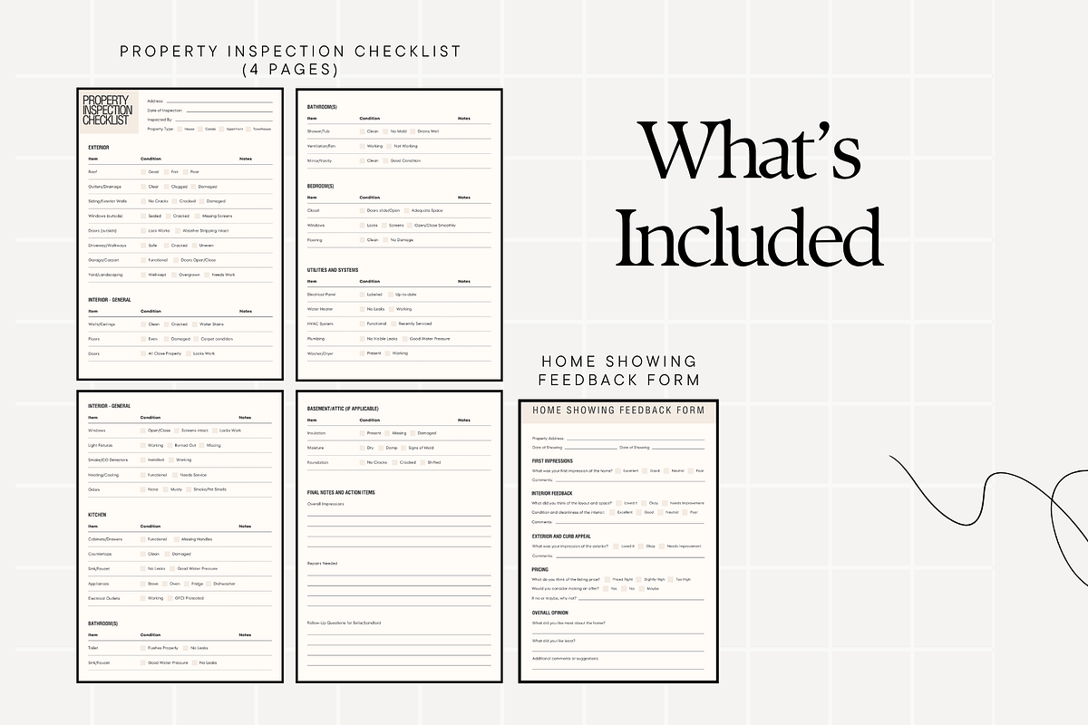 Home Buyer Guide Templates Bundle, a Stationery Template by Anna Design Studio (Photo 4 of 8)