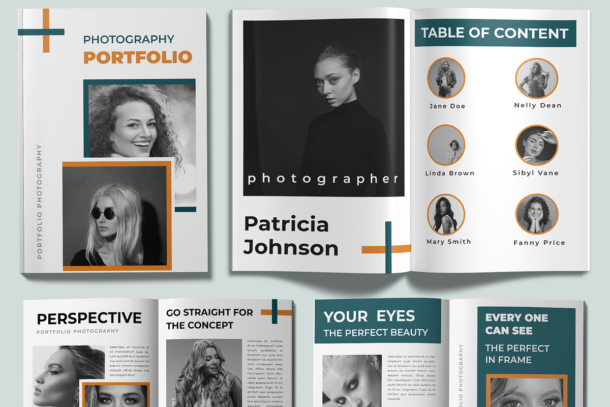 Portfolio Photography Design, a Magazine Template by MightyDesign (Photo 2 of 8)