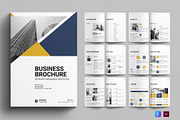 Business Brochure Template, a Brochure Template by E-Type (Thumbnail 1 of 7)