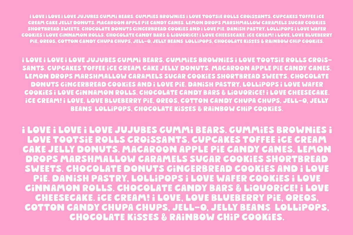 Groovy Giggles Font, a Symbol Font by Miss Tiina (Photo 5 of 5)