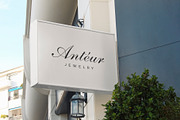 Logo Mockup White Sign, a Product Mockup by Asylab (Thumbnail 1 of 5)