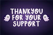 Wiggly Wonder - Spooky Craft Font, a Sans Serif Font by KiddoGlyphs Studio (Thumbnail 4 of 4)