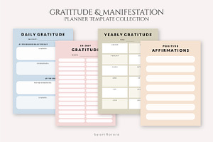 Manifestation CANVA Template Set