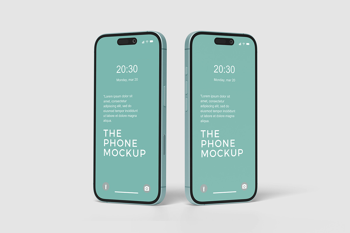 iPhone Mockup, an iPhone Mockup by Pexelcorner (Photo 5 of 5)