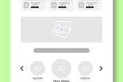 Building Wireframe Landing Page, an UI Kit Template by CreativeShaper (Thumbnail 5 of 6)