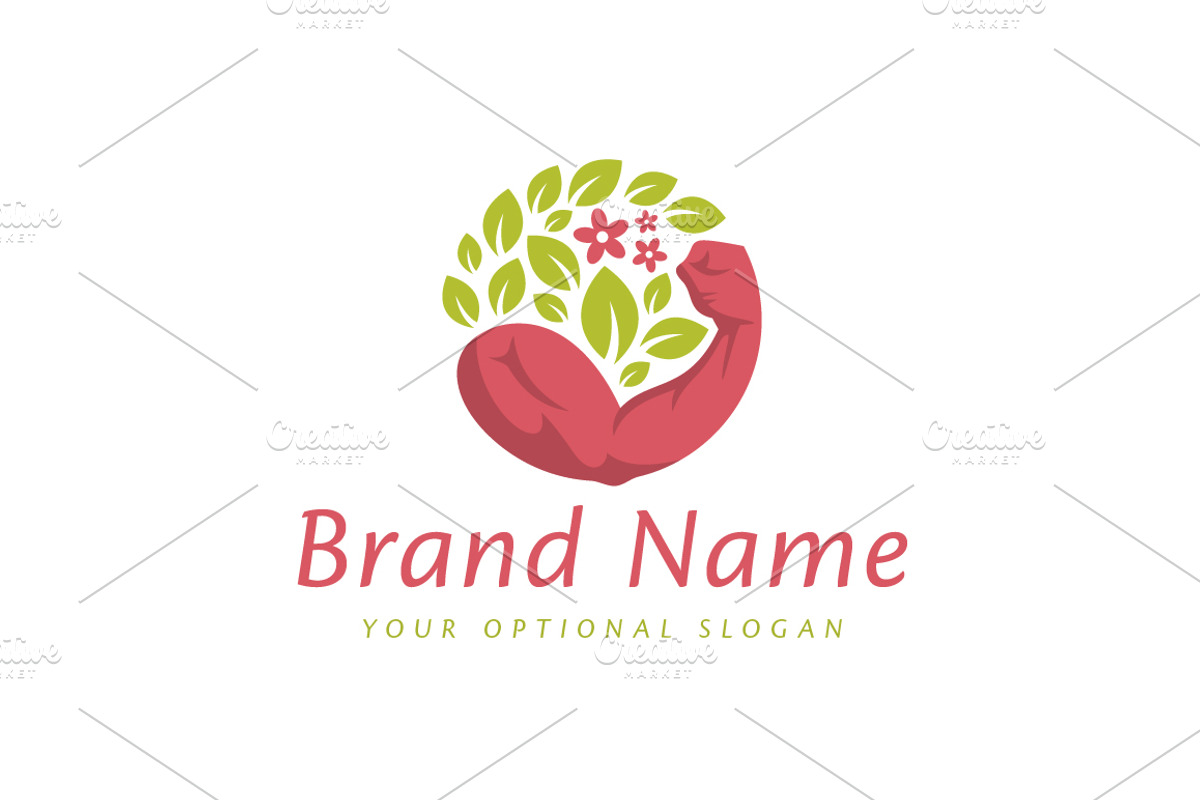Healthy Fitness Custom Logo, a Branding & Logo Template by ARTE MIGUEL (Photo 1 of 3)