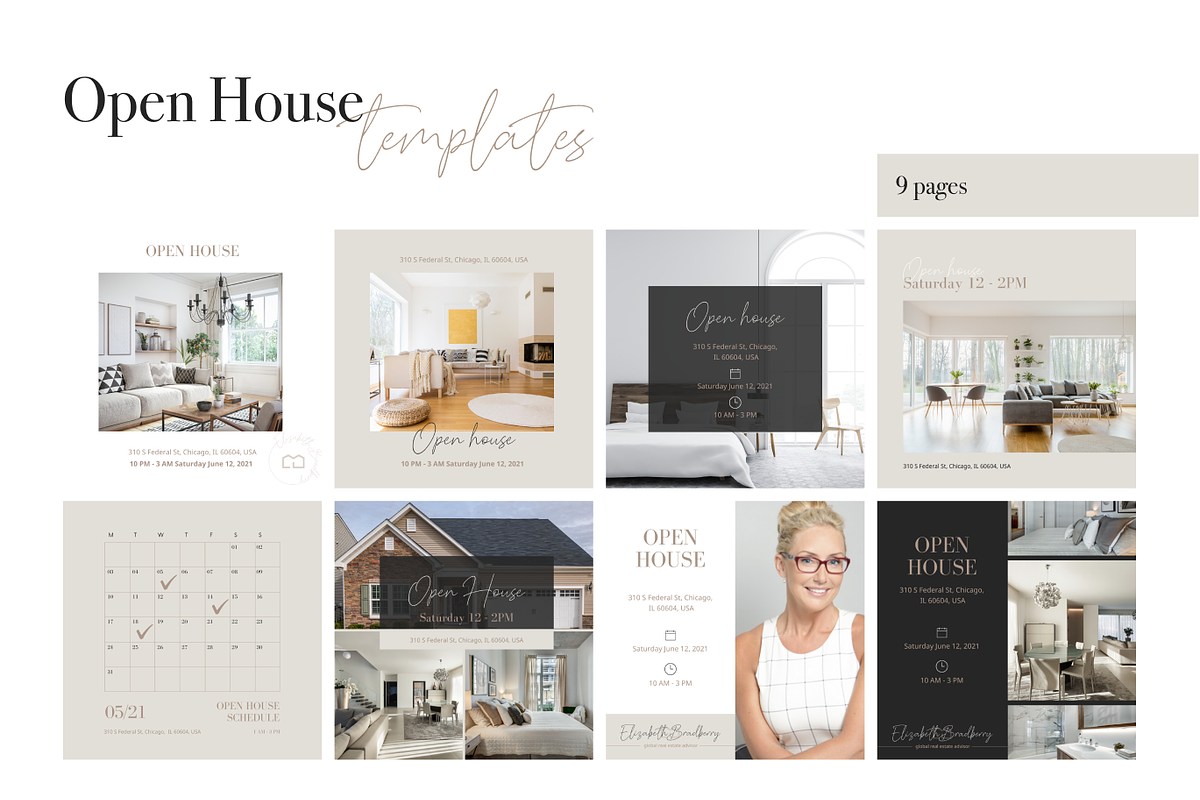Ultimate Real Estate Instagram Pack, a Social Media Template by Estatik Designs (Photo 8 of 17)