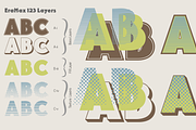 EraMax 123, a Sans Serif Font by Our House Graphics Inc. (Thumbnail 10 of 14)