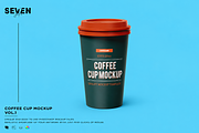 Coffee Takeaway Cup Mockup, a Cups & Container Mockup by Se٧enStudio (Thumbnail 1 of 2)