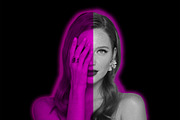 Neon Photo Effect Mockup Layout, a Layer Style Add-On by ContestDesign (Thumbnail 2 of 2)