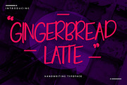 Gingerbread Latte, a Sans Serif Font by Heroglyphs Studio (Thumbnail 1 of 6)