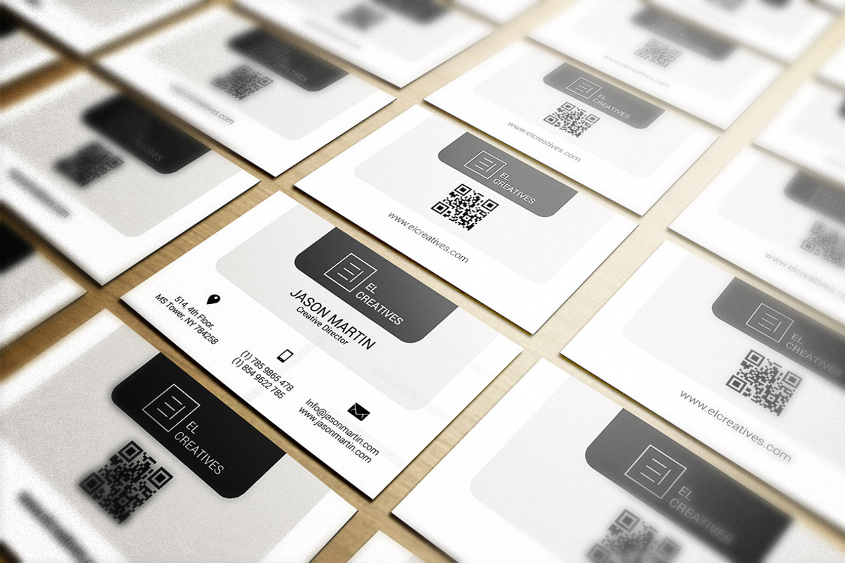 Corporate Business Card, a Business Card Template by bouncy (Photo 3 of 4)