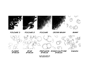 Manga Creator Kit 2 Elements, a Brush Add-On by Marshmal Mochi (Thumbnail 2 of 5)