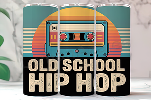 Old School Hip Hop 20oz Tumbler, an Arts & Entertainment Photo by LamanAzalea