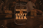 Rustic Craft Beer Font Duo, a Serif Font by Parker Creative (Thumbnail 1 of 9)