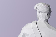 DIY Statue Set #1 3D model template, a Templates & Theme by PolyFish (Thumbnail 14 of 17)