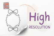 Watercolour Coquette frames png, an Illustration by RimzStudio (Thumbnail 6 of 8)