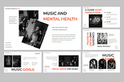 Music Entertainment Keynote Template, a Presentation Template by Fit-tee (Thumbnail 3 of 4)