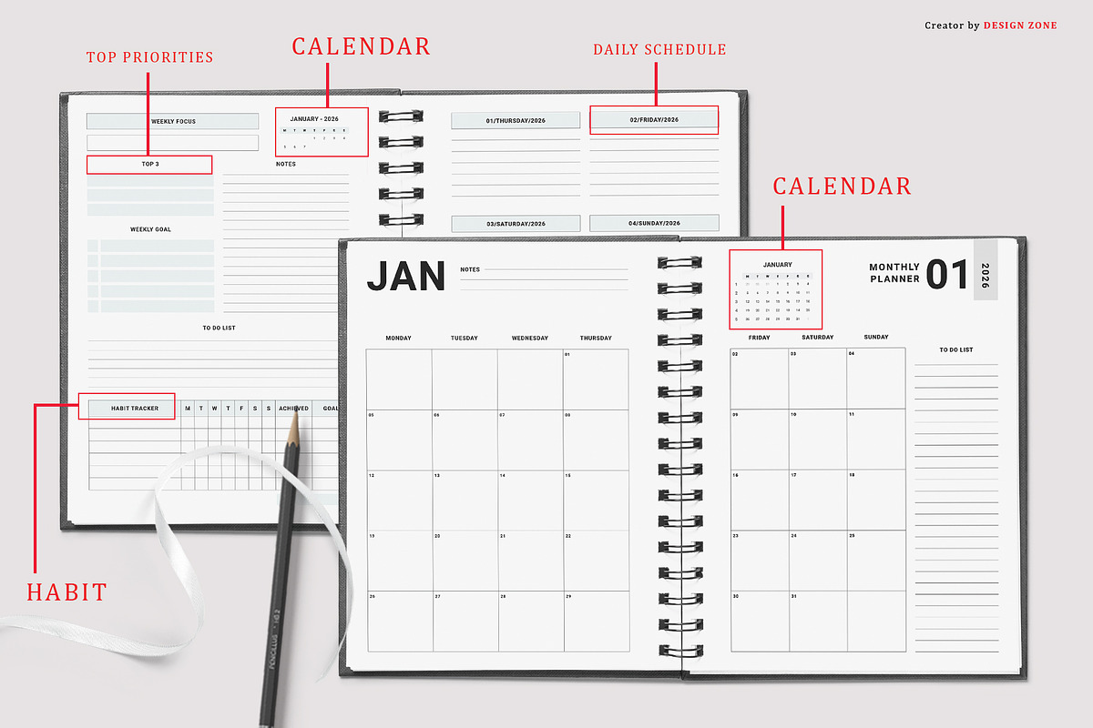 Ultimate Planner Bundle Pack 2026-28 preview 5