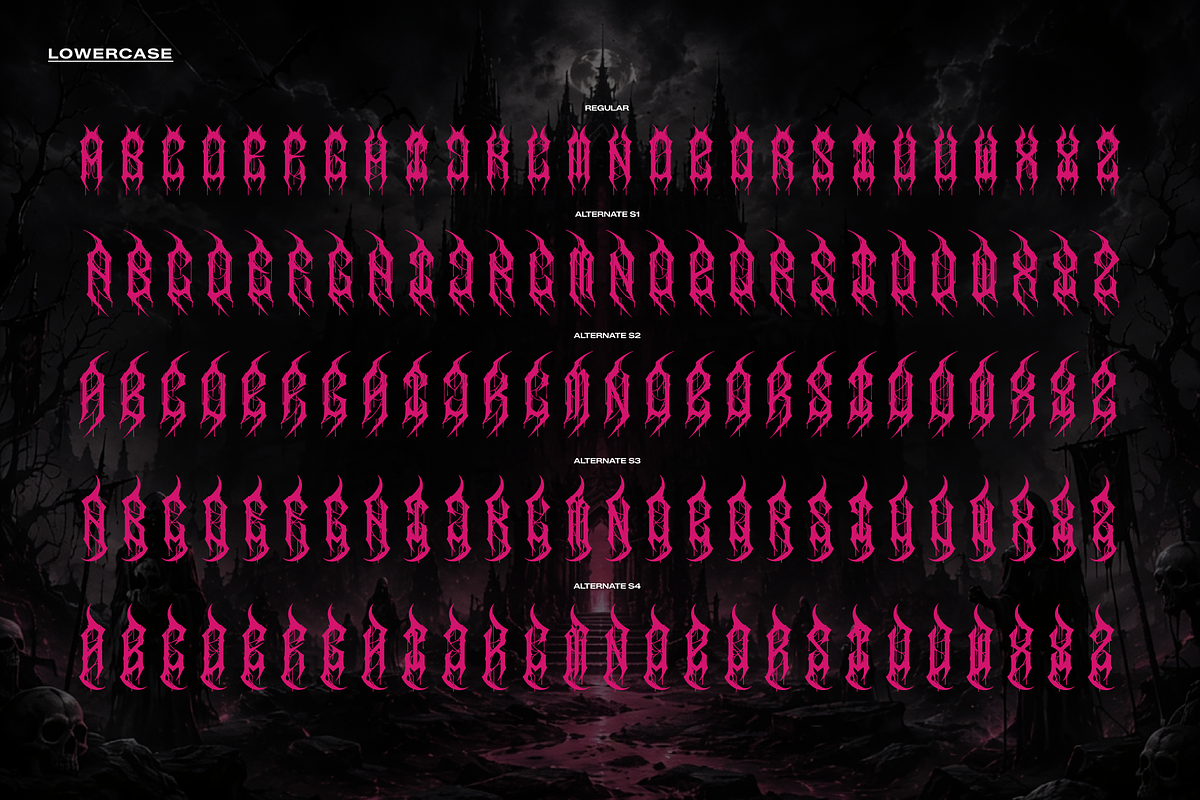 Wargrim | Black Metal Font, a Blackletter Font by Denustudios (Photo 12 of 12)