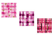 Valentines Brushstroke Digital paper, an Illustration by Designworld (Thumbnail 3 of 5)