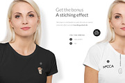 Women T-Shirt Mockups Set FREE DEMO, a Books & Magazine Mockup by Apparel_Mockups (Thumbnail 17 of 27)