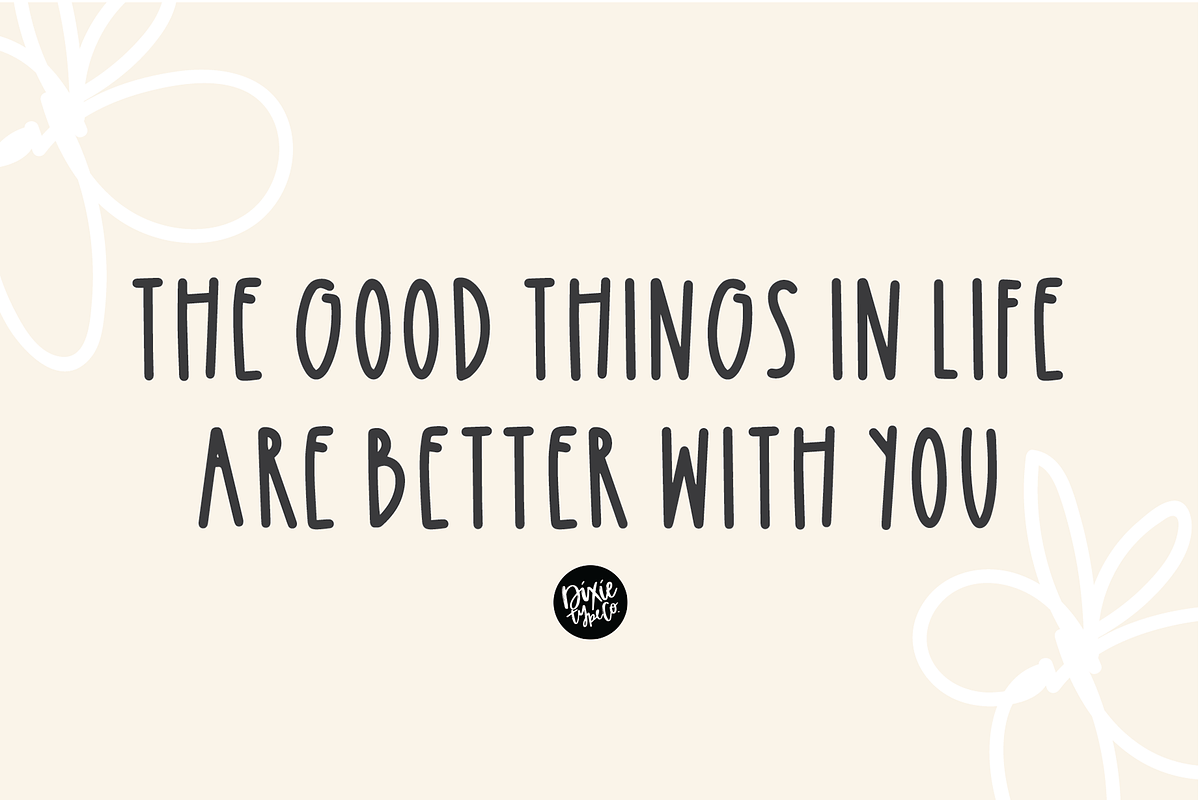 DAISY GIRL a Tall Handwritten Font preview 3