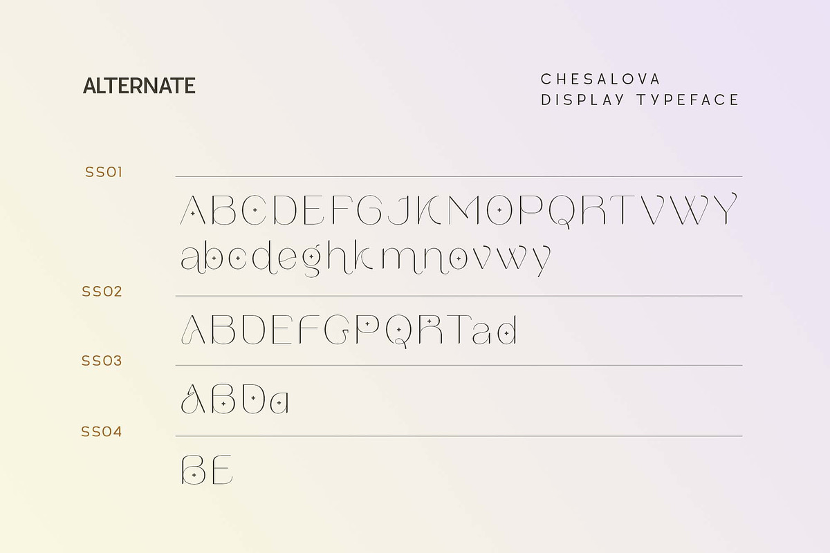 Chesalova - Unique Typeface, a Sans Serif Font by Ardyanatypes (Photo 11 of 12)