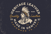 10 Vintage Americana Logos, a Branding & Logo Template by Chad Alan Steinborn (Thumbnail 7 of 10)