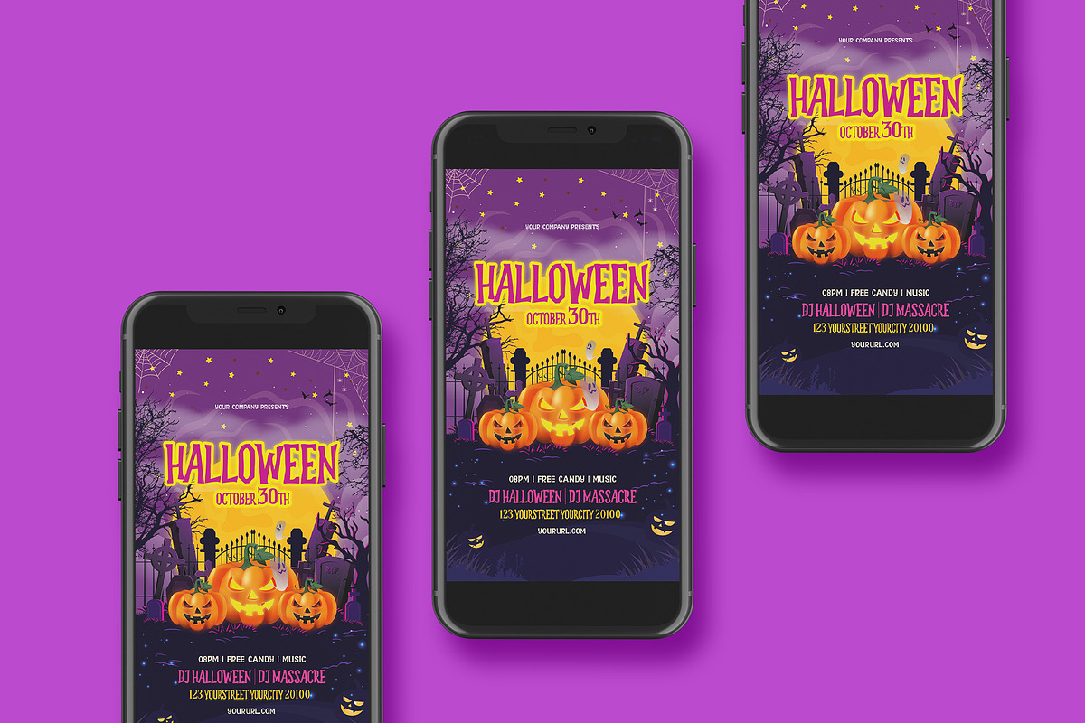 Halloween Flyer, a Flyer Template by Creativestoree (Photo 5 of 5)