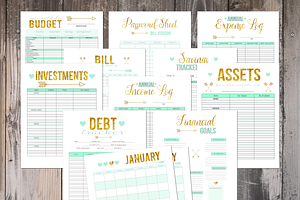 2021 Financial Planner - 10+ pages!