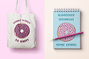 Donut Derby, a tasty caps font, a Handwritten Font by Rachel White Art (Thumbnail 4 of 9)