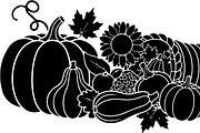 Thanksgiving Harvest SVG Bundle, an Illustration by Designs_River (Thumbnail 28 of 48)