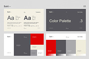 Sahl- Brand Identity Powerpoint, a Presentation Template by BOXKAYU (Thumbnail 6 of 9)