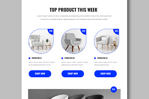 Interior Email Newsletter Layout