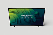 Smart TV Mockup, a Wearable Device Mockup by xavier_studio (Thumbnail 5 of 5)