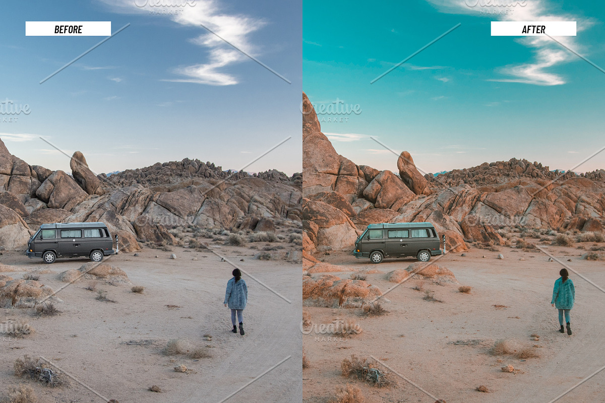 30 Lightroom Presets Teal & Orange, an Action Add-On by Best Lightroom Presets (Photo 12 of 14)