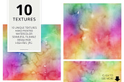 10 Huge Rainbow Watercolors, a Background Graphic by AdenaJ (Thumbnail 2 of 13)
