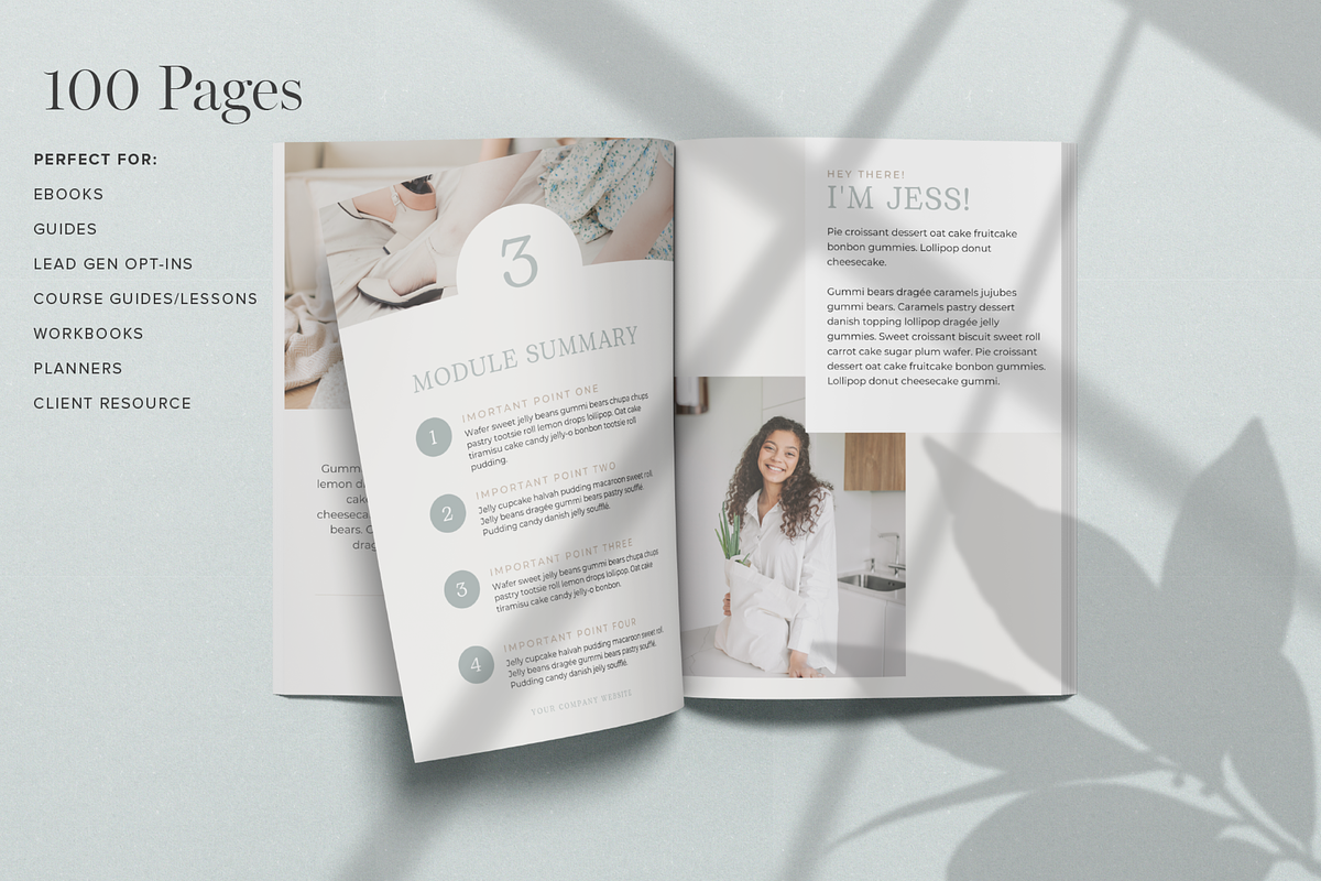 Ebook Workbook Canva Template, a Marketing Template by Tabitha Emma (Photo 7 of 8)