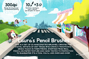 Real Pencil ABR brushes, a Brush Add-On by Pencil Bop (Thumbnail 2 of 4)