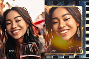 Film Strip Photo Frame Template, a Layer Style Add-On by DesignerCandies (Thumbnail 6 of 7)