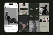 ZORA | Instagram Post & Story (III), a Social Media Template by The Aesthetic Studio (Thumbnail 1 of 10)