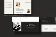 AURBUN | Brand Strategy Template, a Presentation Template by evgenystudio (Thumbnail 4 of 11)