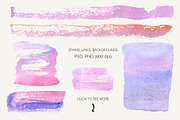 Watercolor Abstract Collection, a Decorative Illustration by Olga Alexeenko (Thumbnail 4 of 8)