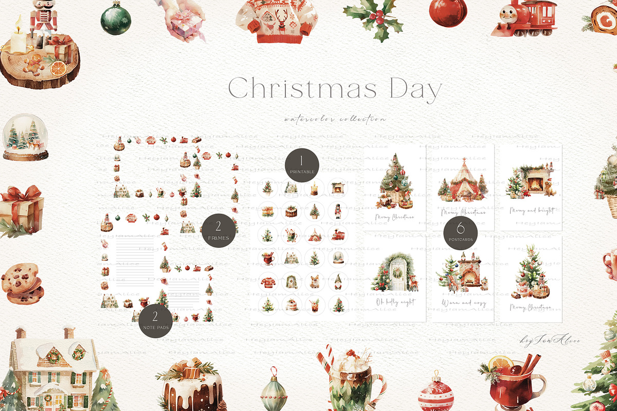Christmas day, an Illustration by heyiamalice (Photo 5 of 19)