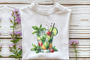 Watercolor Cocktail Collection Clipa, a Seasonal Illustration by Rose Art (Thumbnail 3 of 6)