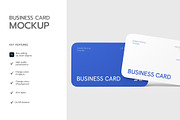Corporate Business Card Mockup, an Advertising Mockup by graphypix (Thumbnail 2 of 4)