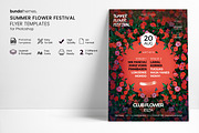 Summer Flower Festival Flyer, a Flyer Template by Bundo Themes (Thumbnail 3 of 7)
